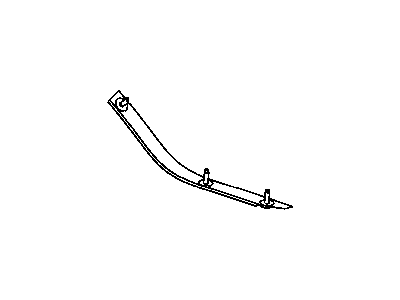 Mopar 4865914AC RETAINER-FASCIA