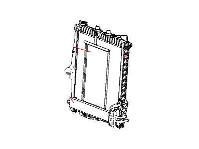 Mopar 52029044AC Engine Cooling Radiator