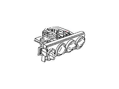 Mopar 4886204AA Air Conditioner And Heater Control