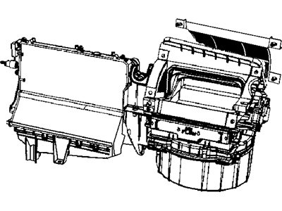 Mopar 5191801AC Housing-Blower Motor