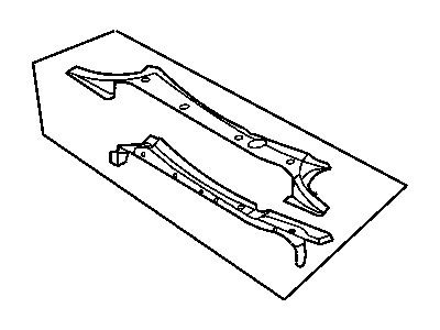 Mopar 4580349AF Bracket-Front STRUT Tower To Tower