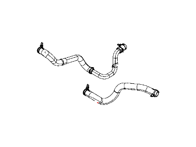 2009 Chrysler Sebring Radiator Hose - 5058996AD