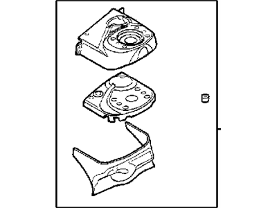 Mopar 4696232AB Tower-Front Suspension