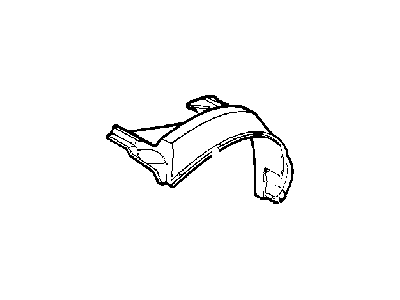 Mopar 4724411 Shield-Fender