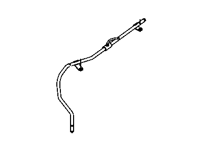 2007 Jeep Wrangler Brake Booster Vacuum Hose - 68031528AA