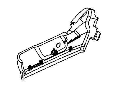 Mopar 1DH001J3AA Shield-Seat