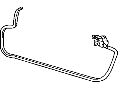 Mopar 4865565AD WEATHERSTRIP-Front Door SILL Secondary