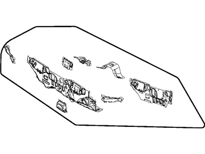 Mopar 5076289AD Panel-Dash