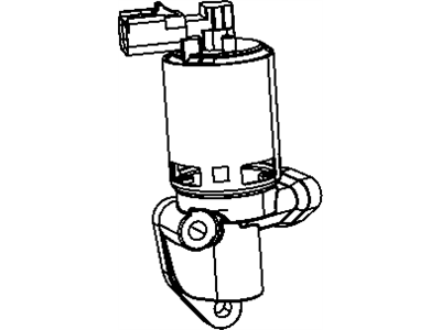 Mopar 4861674AB Valve Assembly-Valve Assembly-EGR