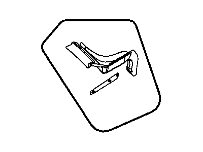 Mopar 5076542AB TROUGH-Deck Opening