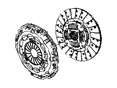 Mopar 52104855AA Clutch Ki-Pressure Plate And Disc