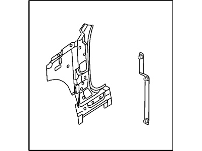 Mopar 5017539AB COWL Panel-COWL Side