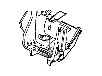 Mopar 5291370AA Bracket-Instrument Panel