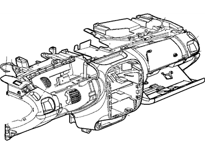 Dodge Neon Glove Box - RB27WL5AA