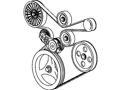 Mopar 53013324AA Pulley-Idler