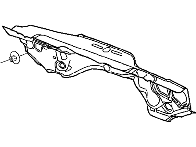 Mopar 55365042AA Pad-Dash Panel