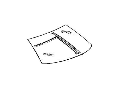 Mopar 5102295AB Windshield-Shipping Assembly - 30 Lite