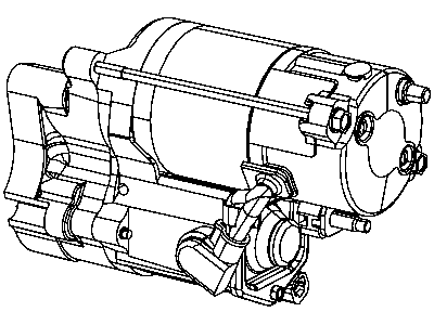 Mopar 68066177AB Starter Motor