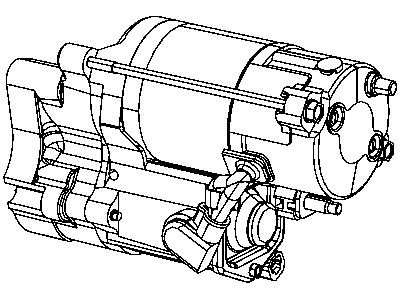 Dodge Challenger Starter Motor - 68066177AB