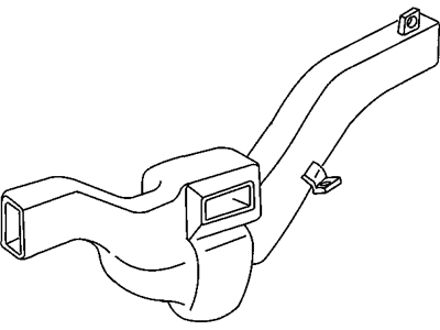 Mopar 4786354 Duct-A/C Outlet