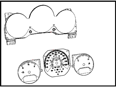 Mopar 68087327AC Cluster-Instrument Panel