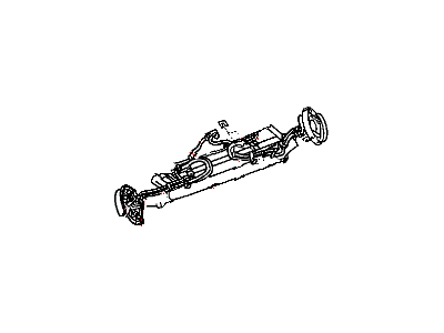 Mopar 4683323 Line-Valve To Rear Hose-Lt