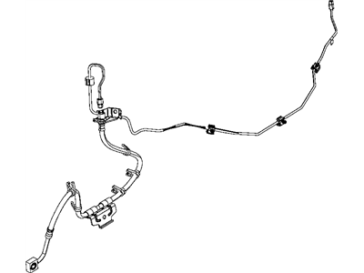 Dodge Ram 2500 Hydraulic Hose - 52010310AD