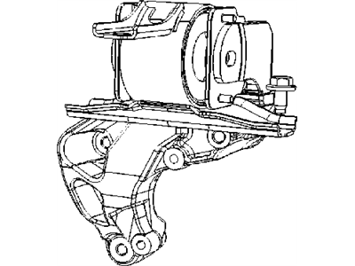 2009 Jeep Patriot Engine Mount - 5105492AF