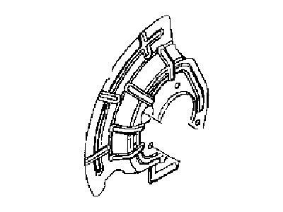 Mopar 52010215AC Shield-Splash