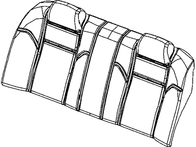 Mopar 5174020AA Foam-Seat Back