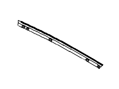 Mopar 68026897AA Seal-Folding Top Side Rail Front