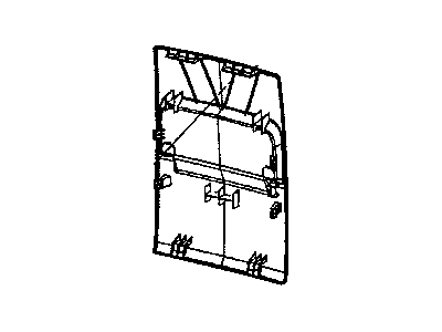 Mopar 1AY231DAAA Panel-Front Seat Back