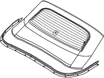 Mopar 5029076AC Panel-TACKSTRIP Support