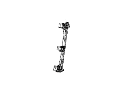 Mopar 68249042AA Front Door Window Regulator