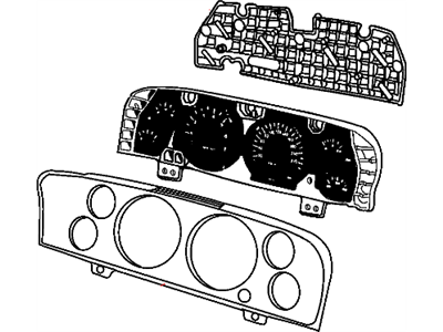 Mopar 56054014AF Cluster