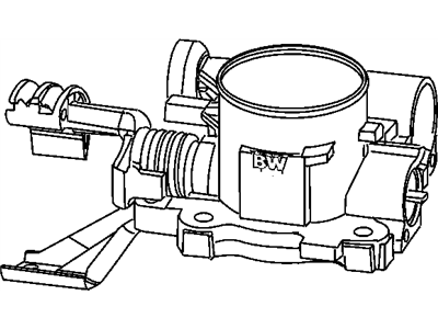 Jeep Liberty Throttle Body - 53013547AD