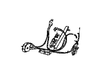 Mopar 5183652AA Cable-2ND Row Cushion