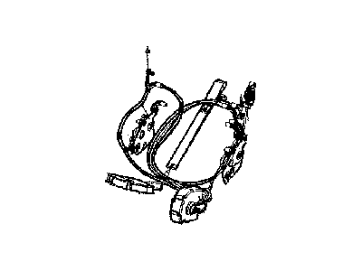 Mopar 5183682AA Latch-Seat