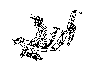 Mopar 5183626AA Cable-2ND Row Cushion