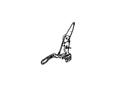 Mopar 5134472AA Latch-Seat