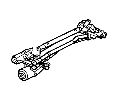 Mopar 5011202AA GROMMET-WIPER Frame