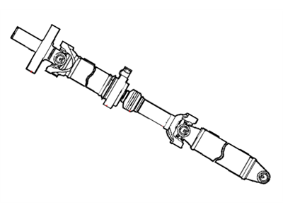 Mopar 52105873AA Drive Shaft