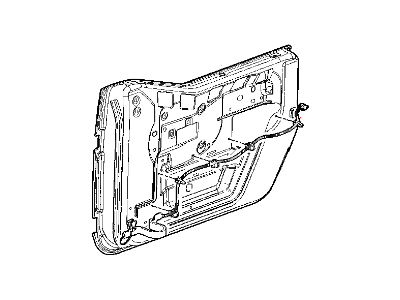 Mopar 68206200AA Wiring-Front Door