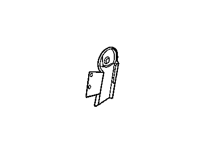 Mopar 5080728AA Cover-Seat Latch