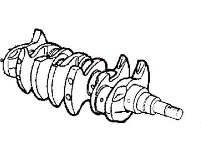 Dodge Neon Crankshaft - 4884322AA