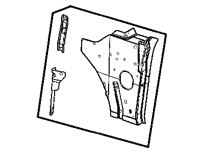 Mopar 4878548AG COWL Panel-COWL Side