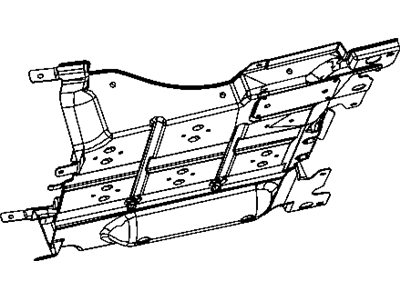 Mopar 52125468AA SHEILD-Front