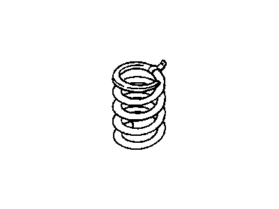 2002 Dodge Ram Wagon Coil Springs - 52039175