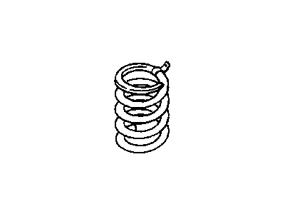 Dodge Ram Van Coil Springs - 52106631