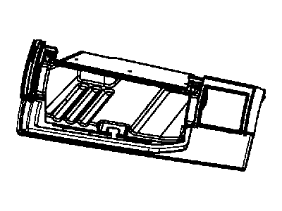 Mopar 1RA031DSAA Glove Box-Instrument Panel